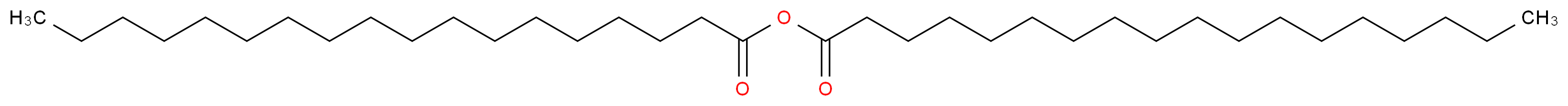 octadecanoyl octadecanoate_分子结构_CAS_638-08-4