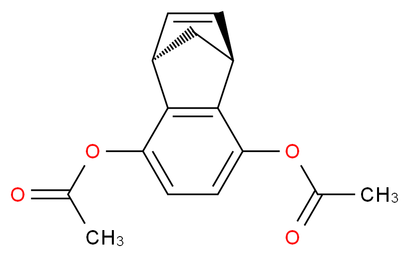 1,4-二氢-1,4-亚甲基萘-5,8-二醇二乙酸酯_分子结构_CAS_7213-65-2)