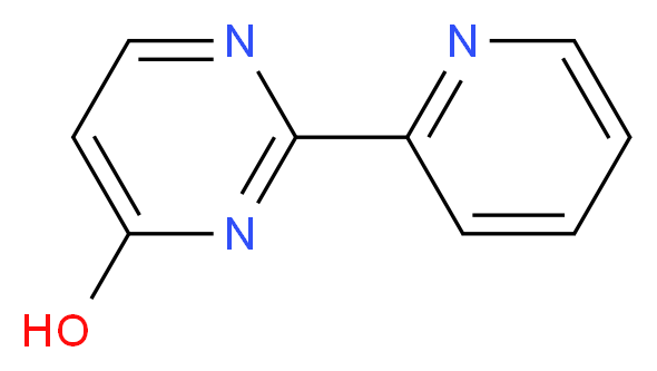 2-(pyridin-2-yl)pyrimidin-4-ol_分子结构_CAS_64264-15-9