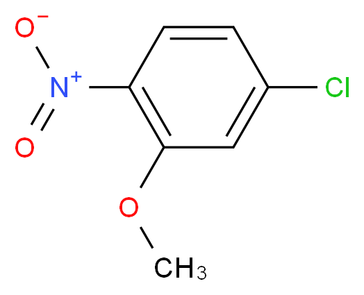 5-Chloro-2-nitroanisole 98%_分子结构_CAS_6627-53-8)