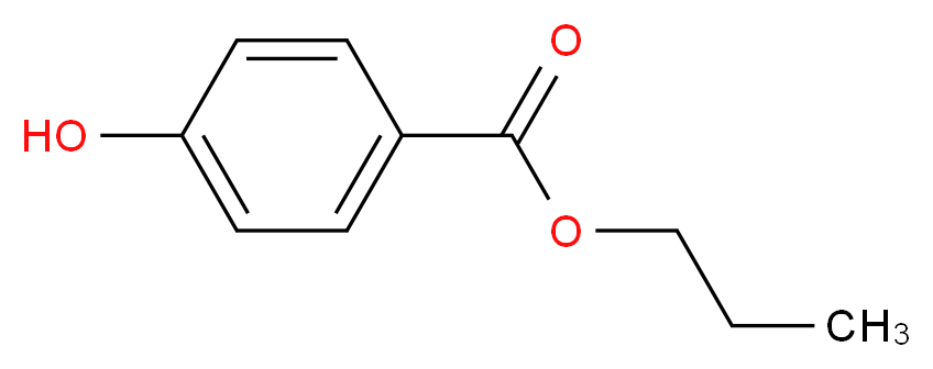 Propyl Paraben_分子结构_CAS_94-13-3)