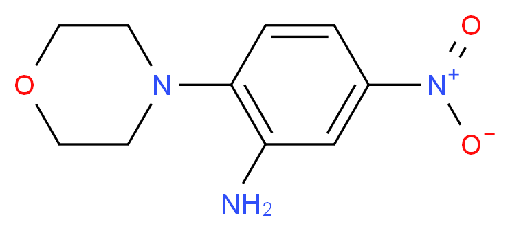 2-Morpholino-5-nitroaniline_分子结构_CAS_4031-79-2)