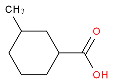 3-甲基环己羧酸，顺反异构体混合物_分子结构_CAS_13293-59-9)