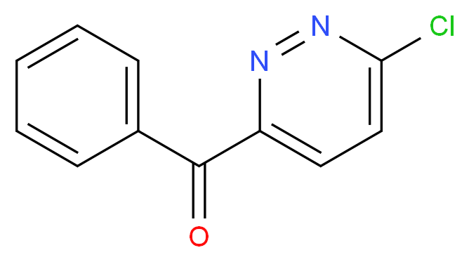 (6-CHLOROPYRIDAZIN-3-YL)(PHENYL)METHANONE_分子结构_CAS_146233-32-1)