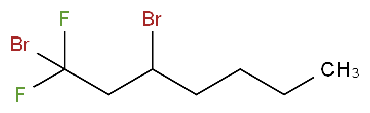 1,3-Dibromo-1,1-difluoroheptane_分子结构_CAS_122093-60-1)