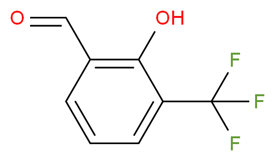 2-hydroxy-3-(trifluoromethyl)benzaldehyde_分子结构_CAS_336628-67-2