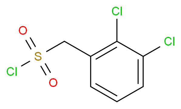 (2,3-Dichlorophenyl)methanesulphonyl chloride_分子结构_CAS_163295-69-0)