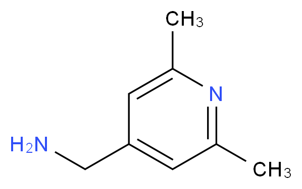 (2,6-dimethylpyridin-4-yl)methanamine_分子结构_CAS_324571-98-4)