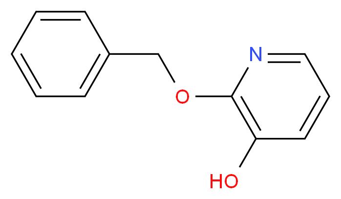 2-苄氧基-3-羟基吡啶_分子结构_CAS_885952-26-1)