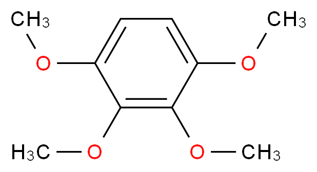 1,2,3,4-tetramethoxybenzene_分子结构_CAS_21450-56-6