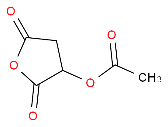 2-O-Acetylmalic Anhydride_分子结构_CAS_24766-96-9)