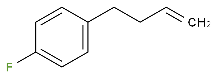 4-(4-Fluorophenyl)-1-butene_分子结构_CAS_2248-13-7)