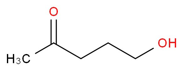 5-hydroxypentan-2-one_分子结构_CAS_)