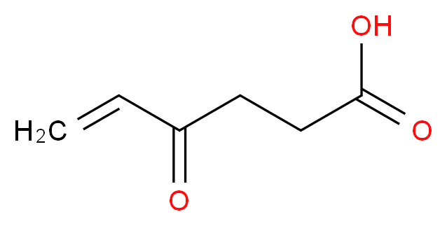 4-oxohex-5-enoic acid_分子结构_CAS_6934-64-1