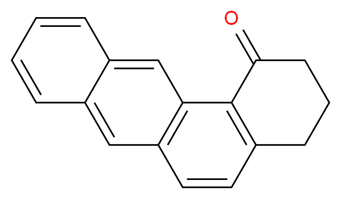 1,2,3,4-tetrahydrotetraphen-1-one_分子结构_CAS_57652-74-1