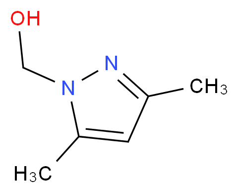 (3,5-dimethyl-1H-pyrazol-1-yl)methanol_分子结构_CAS_)