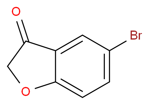 5-Bromobenzo[b]furan-3(2H)-one_分子结构_CAS_54450-20-3)