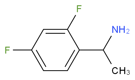 1-(2,4-difluorophenyl)ethanamine_分子结构_CAS_603951-43-5)