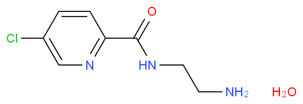 Lazabemide hydrate_分子结构_CAS_103878-84-8(anhydrous))