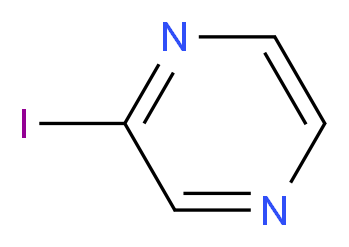 2-碘吡嗪,_分子结构_CAS_32111-21-0)