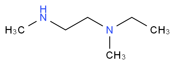 {2-[ethyl(methyl)amino]ethyl}(methyl)amine_分子结构_CAS_98279-30-2