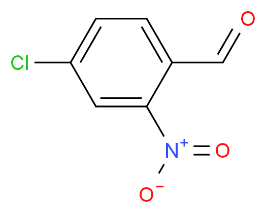 4-chloro-2-nitrobenzaldehyde_分子结构_CAS_5551-11-1