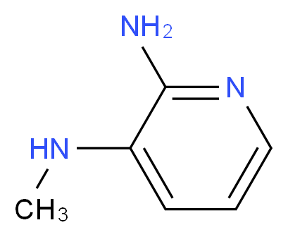 N~3~-methylpyridine-2,3-diamine_分子结构_CAS_56291-51-1)
