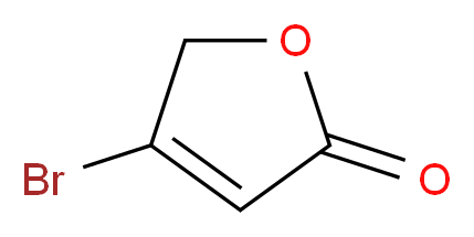 4-bromo-2,5-dihydrofuran-2-one_分子结构_CAS_56634-50-5