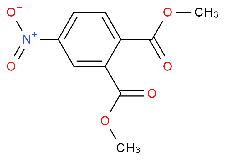 1,2-dimethyl 4-nitrobenzene-1,2-dicarboxylate_分子结构_CAS_610-22-0