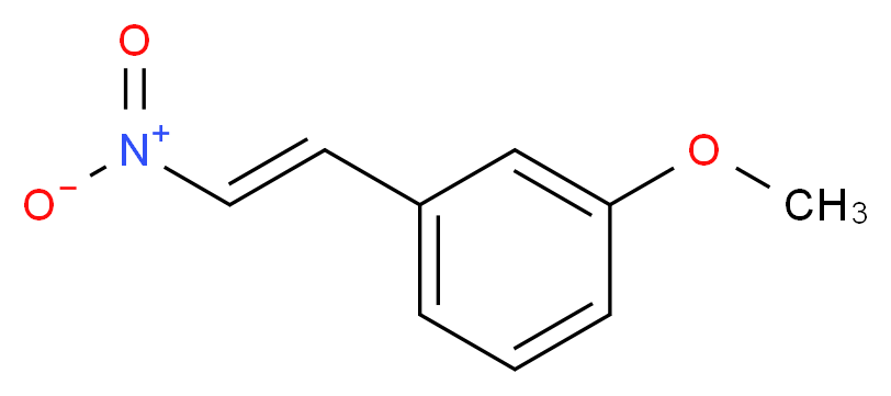 1-methoxy-3-(2-nitrovinyl)benzene_分子结构_CAS_3179-09-7)