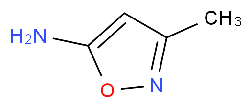 3-methyl-1,2-oxazol-5-amine_分子结构_CAS_14678-02-5