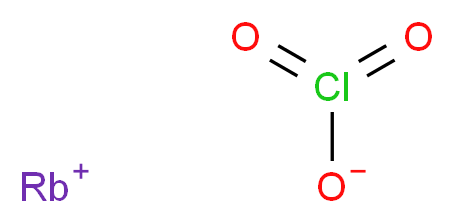 rubidium(1+) ion chlorate_分子结构_CAS_13446-71-4