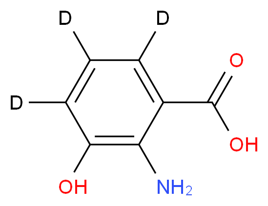 3-Hydroxyanthranilic Acid-d3_分子结构_CAS_)