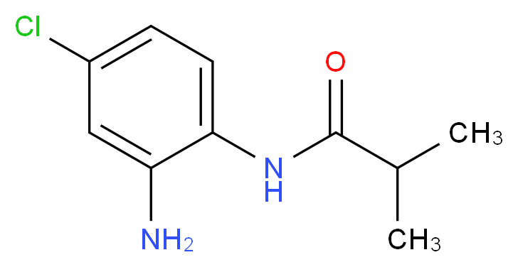 N-(2-amino-4-chlorophenyl)-2-methylpropanamide_分子结构_CAS_86569-49-5