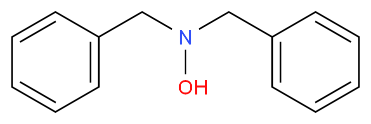 N,N-dibenzylhydroxylamine_分子结构_CAS_621-07-8