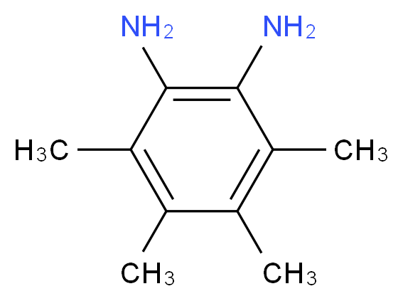 3,4,5,6-tetramethylbenzene-1,2-diamine_分子结构_CAS_67130-14-7)