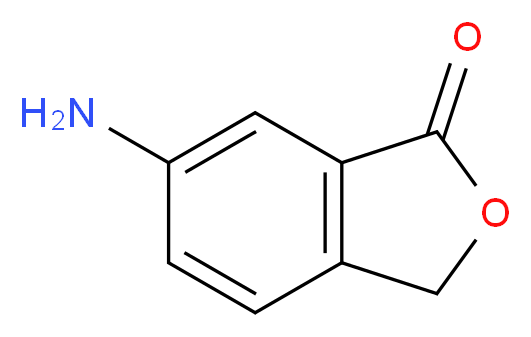 6-amino-1,3-dihydroisobenzofuran-1-one_分子结构_CAS_57319-65-0)