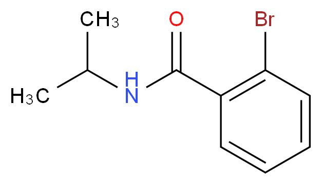 2-bromo-N-(propan-2-yl)benzamide_分子结构_CAS_64141-90-8