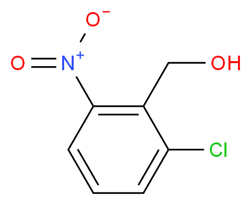 (2-Chloro-6-nitrophenyl)methanol_分子结构_CAS_50907-57-8)