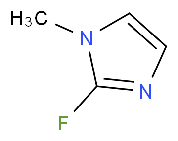 2-Fluoro-1-methyl-1H-imidazole_分子结构_CAS_66787-69-7)