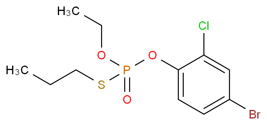 丙溴磷_分子结构_CAS_41198-08-7)