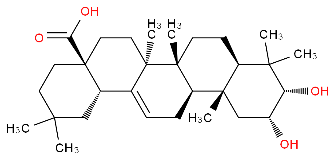 3-Epimaslinic acid_分子结构_CAS_26563-68-8)