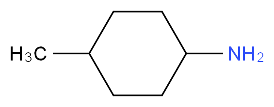 4-甲基环己胺，顺反异构体混合物_分子结构_CAS_6321-23-9)