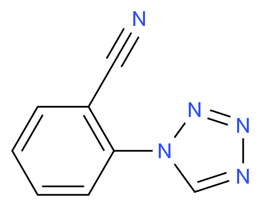 2-(1H-TETRAZOL-1-YL)BENZONITRILE_分子结构_CAS_449758-25-2)