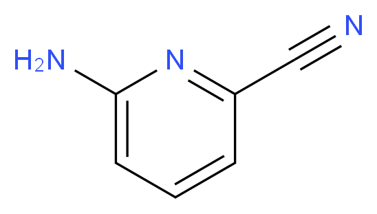 6-aminopyridine-2-carbonitrile_分子结构_CAS_370556-44-8