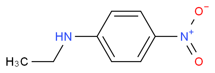 N-ethyl-4-nitroaniline_分子结构_CAS_3665-80-3