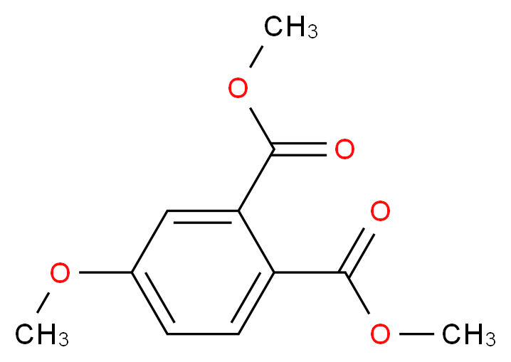 4-甲氧基二甲基邻苯二甲酯_分子结构_CAS_22895-19-8)