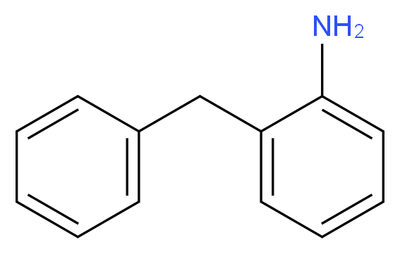 2-benzylaniline_分子结构_CAS_)