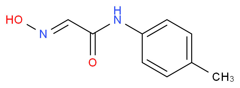 2-Hydroxyimino-N-p-tolyl-acetamide_分子结构_CAS_1132-40-7)