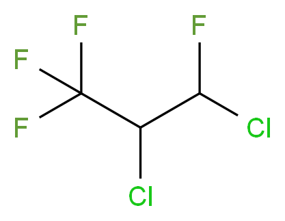 2,3-dichloro-1,1,1,3-tetrafluoropropane_分子结构_CAS_146916-90-7